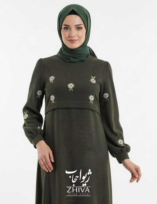 مانتو عبایی بابونه