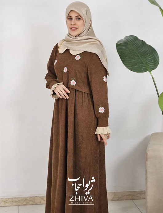 عبای مخمل کبریتی