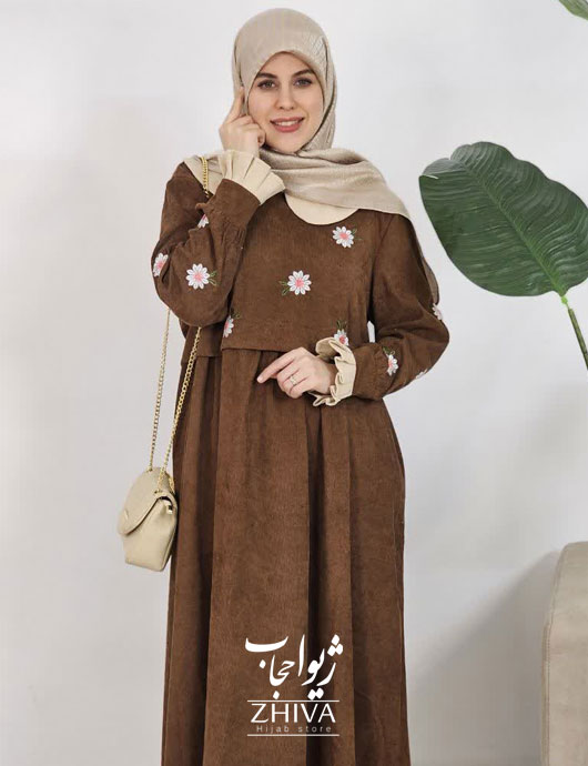 عبای مخمل کبریتی
