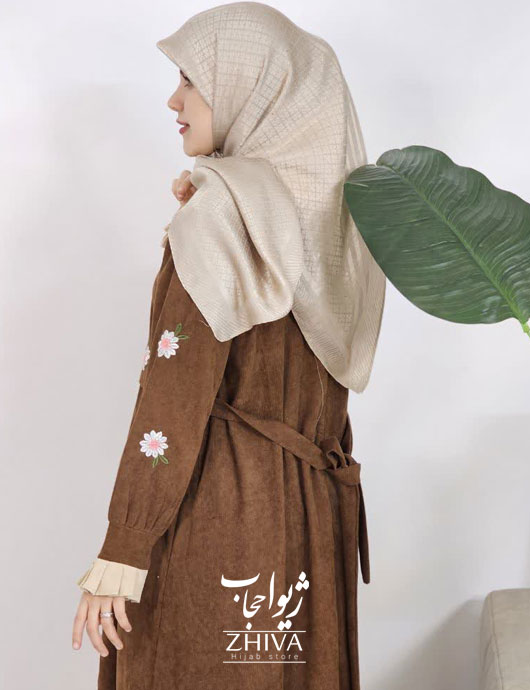 عبای مخمل کبریتی