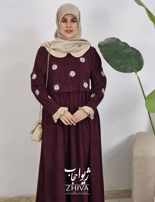 عبای مخمل کبریتی
