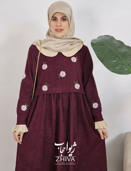 عبای مخمل کبریتی
