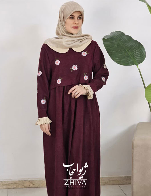 عبای مخمل کبریتی