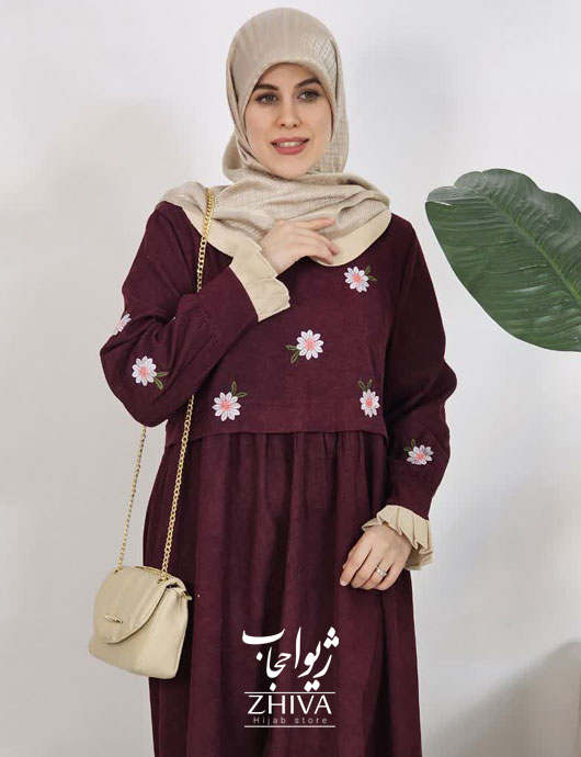 عبای مخمل کبریتی