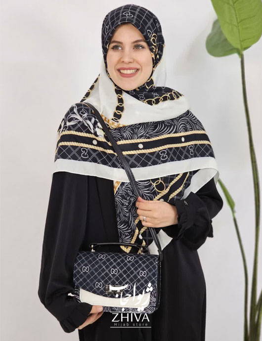 ست كيف و روسری كد 005