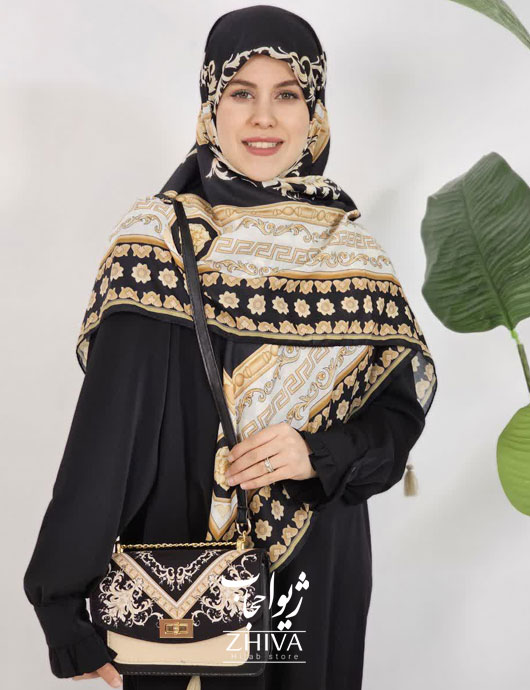ست كيف و روسری كد 008	