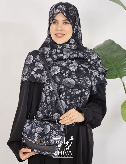 ست كيف و روسری كد 0011