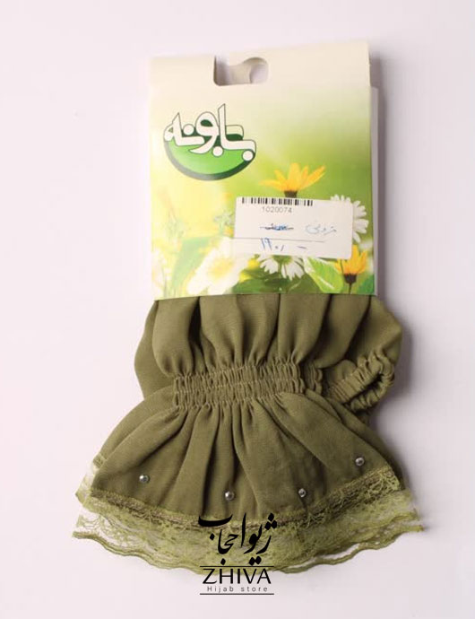 ساق دست كرپ نواردوزی سبز 