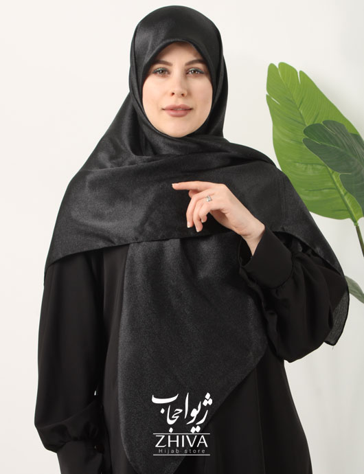 روسری شنی ژان ژان ترك دوردوخت قواره 120	