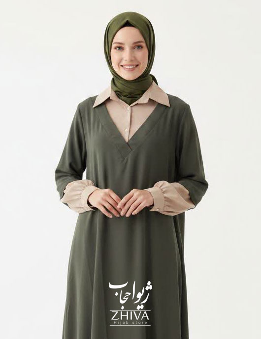 مانتو عبایی شهرزاد كد 4