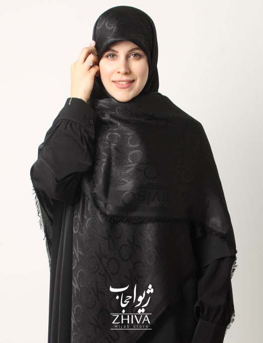 روسری لمه مشكی