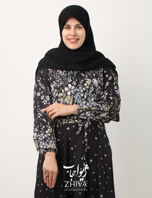 پيراهن ساحلی كلوش فلور	