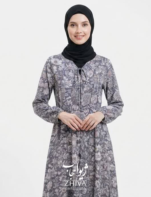 پيراهن ساحلی كلوش فلور كد 37