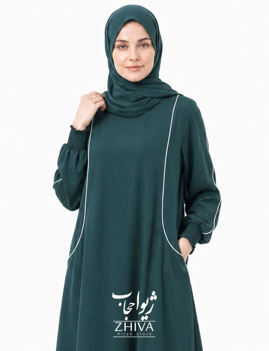 مانتو عبايي ابروبادی نهال