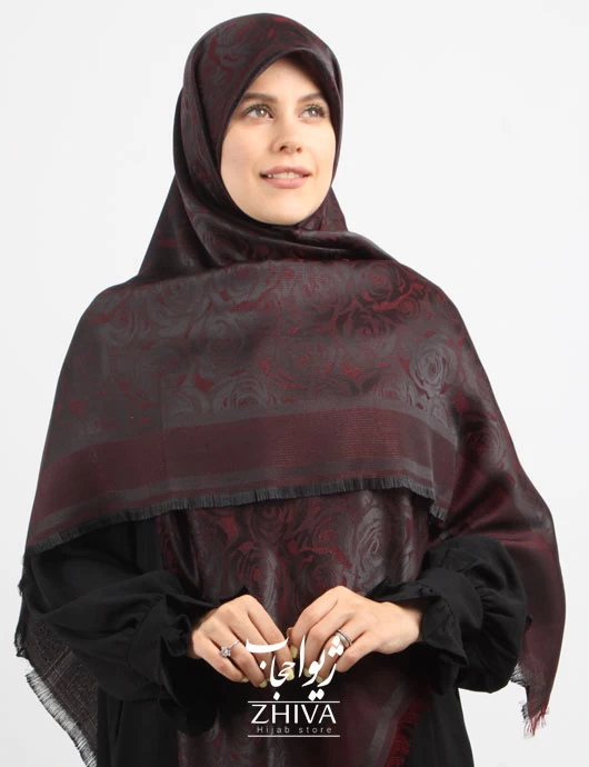 روسری لمه دور ريش قواره 140 كد 79
