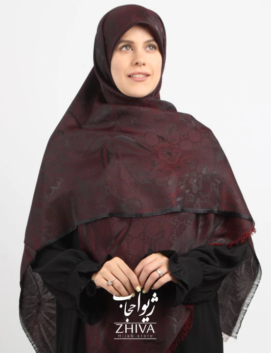 روسری لمه دور ريش قواره 140 كد 98
