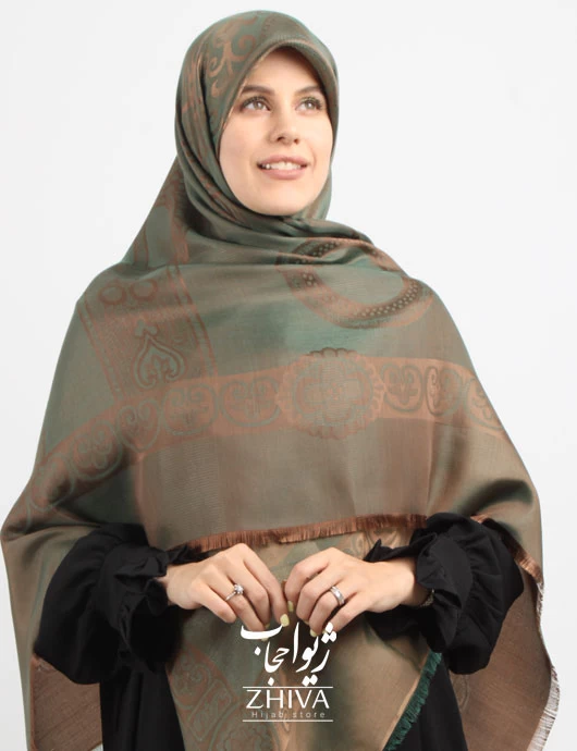 روسری لمه دور ريش قواره 140 كد 103
