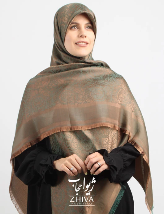 روسری لمه دور ريش قواره 140 كد 104