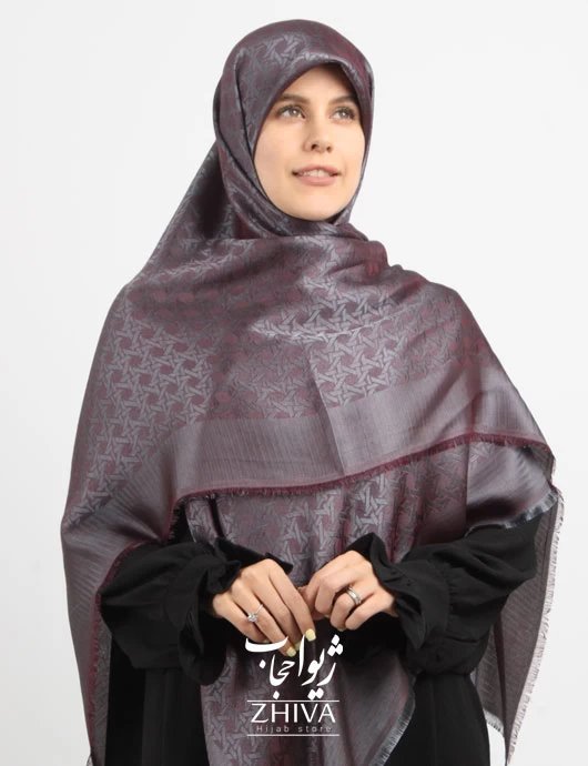 روسری لمه دور ريش قواره 140 كد 108