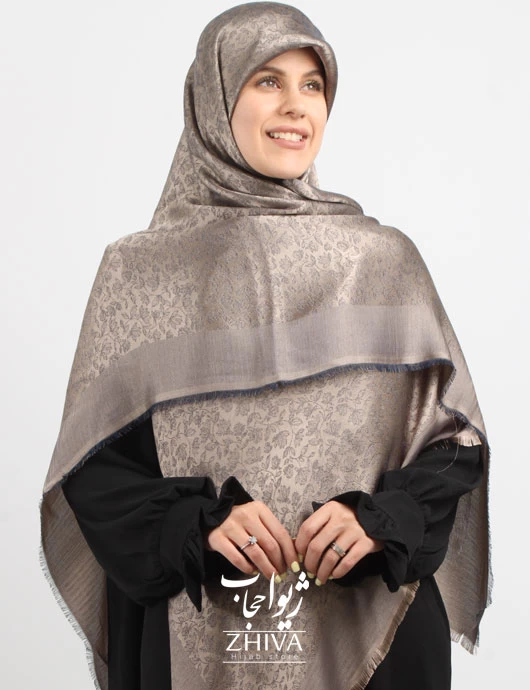 روسری لمه دور ريش قواره 140 كد 114