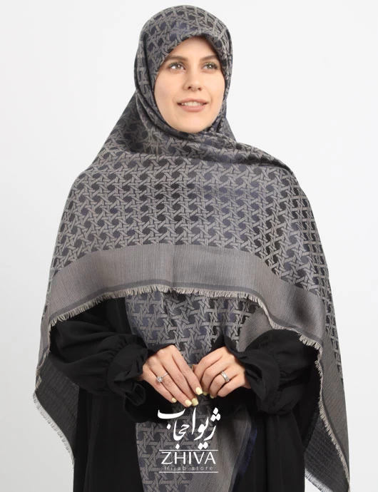 روسری لمه دور ريش قواره 140 كد 119