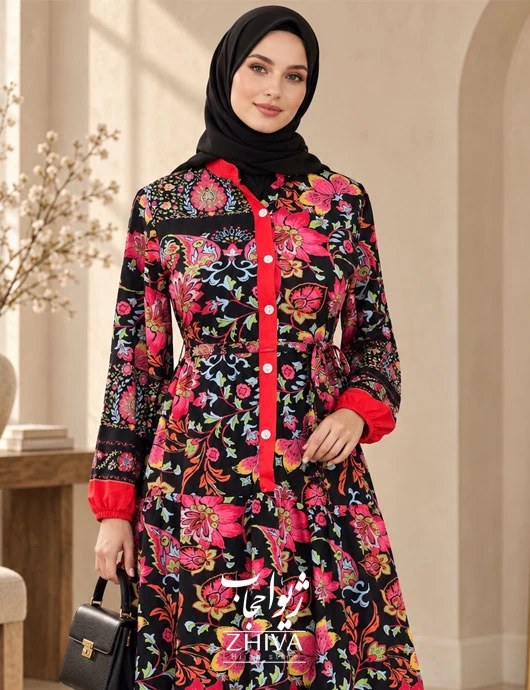 پيراهن ساحلی كد 107