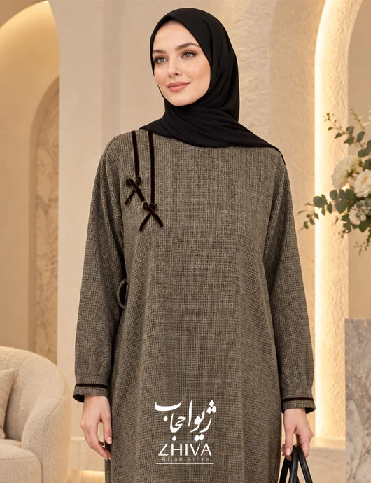 پيراهن پاييزه مهری كد 3