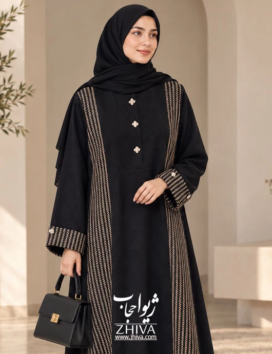عبا مخمل كبريتی آبان