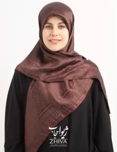 روسری لمه  ابريشم دور دوخت قواره 110